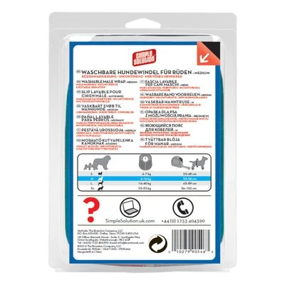 Simple Solution Pañal Lavable Para Perros Macho - Imagen 9