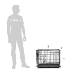 Jaula De Interior HAFENBANDE Twin Door -Productos Para Mascotas 203978 waagen schmitt hafenbande zimmerkaefig twindoor small hs 01 1