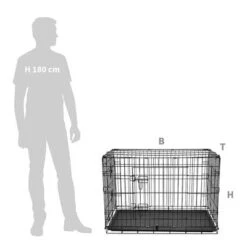 Jaula De Interior HAFENBANDE Twin Door -Productos Para Mascotas 203979 waagen schmitt hafenbande zimmerkaefig twindoor large hs 01 6