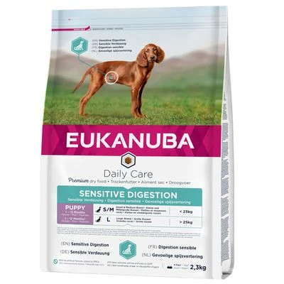 Eukanuba Daily Care Puppy Sensitive Digestion Con Pollo Y Pavo