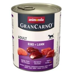 Animonda GranCarno Original Adult 6 X 800 G - Pack Mixto 17 Animonda GranCarno Original Adult 6 X 800 G - Pack Mixto -Productos Para Mascotas 31086 pla animonda grancarno rindulamm 800g 5