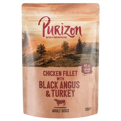 Purizon Adult 6 X 300 G Sin Cereales En Bolsitas Para Perros