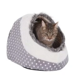 Cueva White Dots Para Mascotas -Productos Para Mascotas 346777 kuschelhoehle white dots 10 07 2013 9