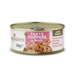 Applaws Taste Toppers Con Caldo Latas Para Perros 6 X 156 G 26 Applaws Taste Toppers Con Caldo Latas Para Perros 6 X 156 G -Productos Para Mascotas 362002 pla applaws taste toppers bruehe huhnham 6x156g hs 01 4