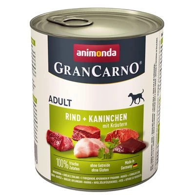 Animonda GranCarno Original Adult 6 X 800 G - Pack Mixto 8 Animonda GranCarno Original Adult 6 X 800 G - Pack Mixto - Imagen 6