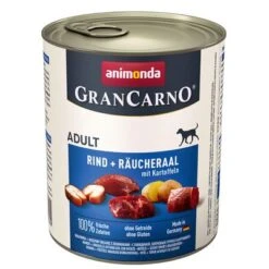 Animonda GranCarno Original Adult 6 X 800 G - Pack Mixto 24 Animonda GranCarno Original Adult 6 X 800 G - Pack Mixto -Productos Para Mascotas 50765 pla animonda grancarno rindraeucheraal 800g 2