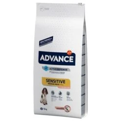 Advance Medium-Maxi Sensitive Con Salmón Y Arroz -Productos Para Mascotas 53009 pla advance adult sensitivsalm n 12kg hs 01 0