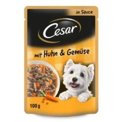 Cesar Favoritos En Salsa -Productos Para Mascotas 74711 cesar feines selectioninsauce huhn 1