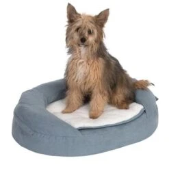 Cama Ortopédica Memory Ovalada Gris -Productos Para Mascotas 79216 memory oval grau fg 6660 7