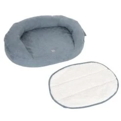 Cama Ortopédica Memory Ovalada Gris -Productos Para Mascotas 79216 memory oval grau fg 6676 9