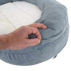 Cama Ortopédica Memory Ovalada Gris -Productos Para Mascotas 79216 memory oval grau fg 6682 4