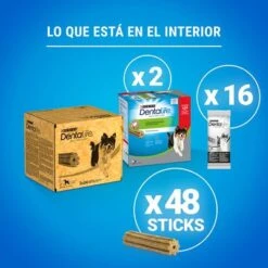 PURINA Dentalife Snacks Dentales Para Perros Medianos (12-25 Kg) -Productos Para Mascotas 982206 what s inside medium1 es 1 1 9