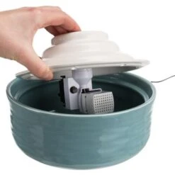 Bebedero Fuente Trixie Vital Falls De Cerámica -Productos Para Mascotas 98396 trixie trinkbrunnen vital falls keramik hs 06 9