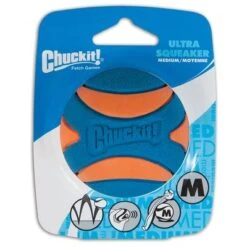 Pelota Chuckit! Ultra Squeaker Para Perros -Productos Para Mascotas 99700 petmate chuckit ultra squeaker ball hs 02 3
