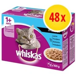 Megapack Whiskas 1+ Años 48 X 85 G En Bolsitas