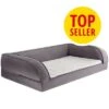 Cama Ortopédica Gris Para Perros -Productos Para Mascotas cama ortopedica top seller 9