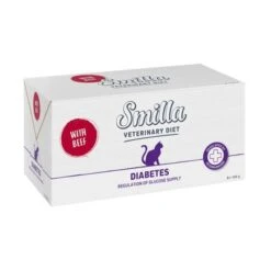 Smilla Veterinary Diet Diabetes Para Gatos -Productos Para Mascotas smilla vet dieabetes beef box 1000x1000 0