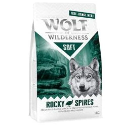 Wolf Of Wilderness Soft Rocky Spire Pollo De Corral Y Pintada 14 Wolf Of Wilderness Soft Rocky Spire Pollo De Corral Y Pintada -Productos Para Mascotas wow soft rockyspires frontright 1kg 1000x1000 1 1