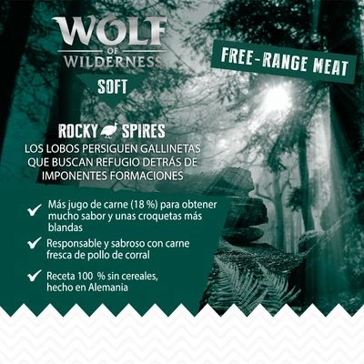 Wolf Of Wilderness Soft Rocky Spire Pollo De Corral Y Pintada 5 Wolf Of Wilderness Soft Rocky Spire Pollo De Corral Y Pintada - Imagen 3